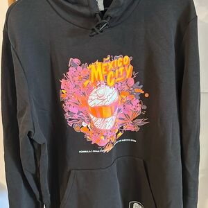 Puma F1 Hoodie Black Mexico City. Men's Large New With Tags.